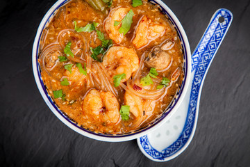 Asian shrimp soup