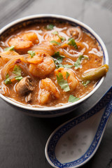 Asian shrimp soup