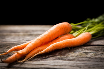 Fresh organic vegetables