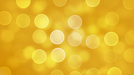 Yellow Circles Background. 