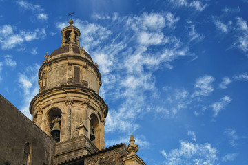 Fototapeta na wymiar Dettaglio Cattedrale di Sant'Agata - Catania, Sicilia