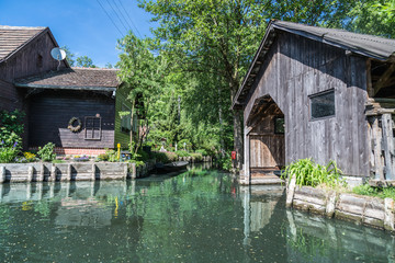 Spreewald Dorf Lehde