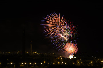 fuegos artificiales