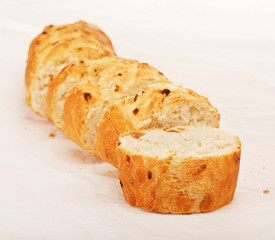 Sliced French Baguette