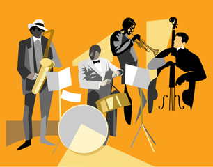 Obrazy na Plexi  Muzycy jazzowi
