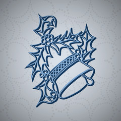 Obraz premium Christmas card