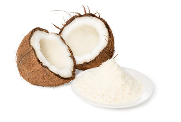 Two coconut half