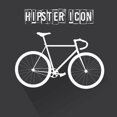 Hipster icons, vector illustration