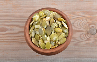 Pumpkin seeds ceramic jug