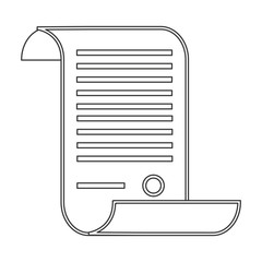 flat design law decree icon vector illustration