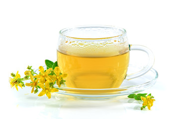 Aromatic tea with St. John's wort