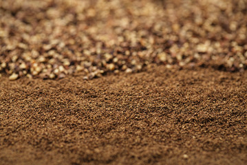 black pepper ground and powder,