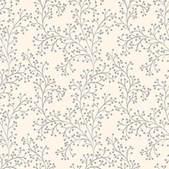 Floral seamless pattern - 115752808