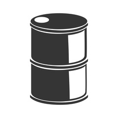 Energy and pollution icon in black and white , vector illustration graphic design.