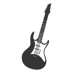 Obraz na płótnie Canvas Music instrument in black and white , vector illustration graphic.
