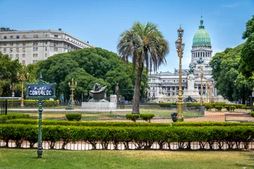 Zelfklevend Fotobehang Congresplein - Buenos Aires, Argentinië © diegograndi