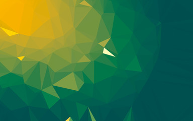 Abstract low poly background, geometry triangle