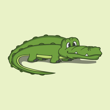 Illustration crocodile