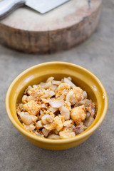 Pork crackling, it Thai call 