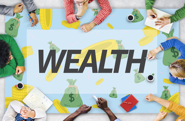 Wealth Finance Economic Accounting Fund Concept