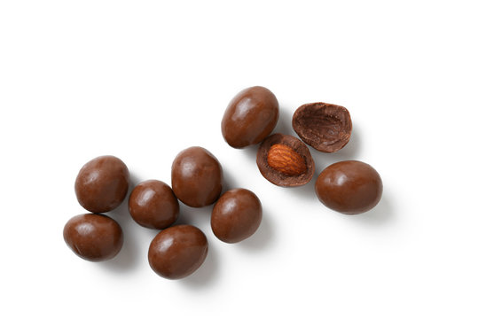 chocolate with almonds