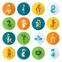 Happy Mothers Day Icons