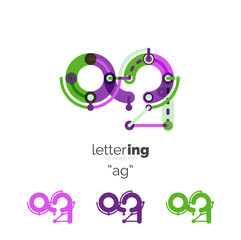 Letters logo icon