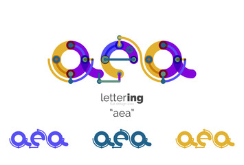 Letters logo icon