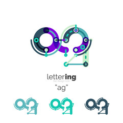 Letters logo icon