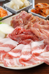 Beef sliced korean bbq