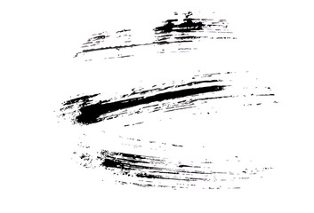 Vector figured brush strokes.