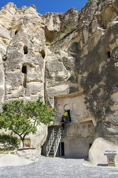 Goreme open air museum,The Church with Sandals (Turkey)