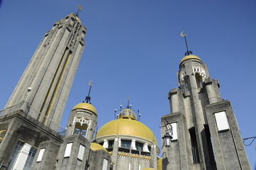 SELANGOR, MALAYSIA -AUGUST 21, 2014: Sultan Suleiman Mosque in Klang, Selangor, Malaysia. It was a...