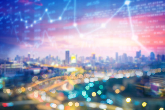 City business concept background.