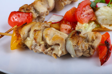 Chicken skewer