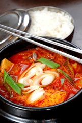 kimchi soup recipe, Korean food