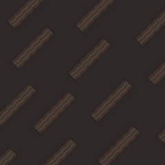 Vector Illustration of bacon