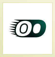 OO Two letter composition for initial, logo or signature