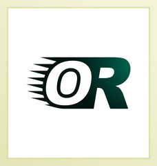 OR Two letter composition for initial, logo or signature