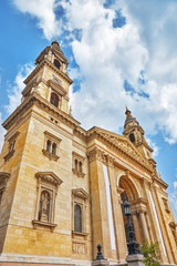 Fototapeta na wymiar St.Stephen Basilica in Budapest at daytime ,Hungary.