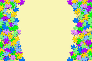 puzzle pieces left and right