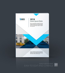 Brochure template layout, cover design annual report, magazine, 