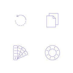 Vector graphics designer tool icon