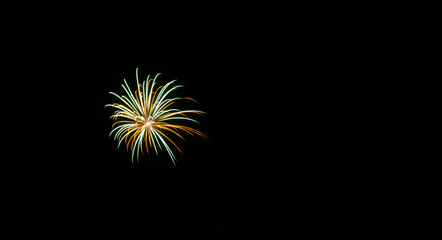 Fototapeta premium Feu d'artifice