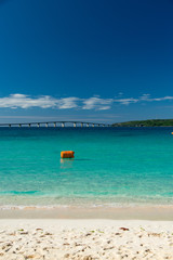 Obraz premium 沖縄県 宮古島 与那覇前浜ビーチ