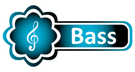 Double icon blue treble clef bass
