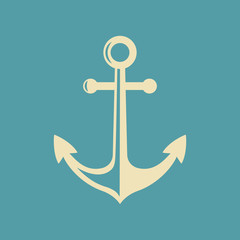 Anchor vector icon