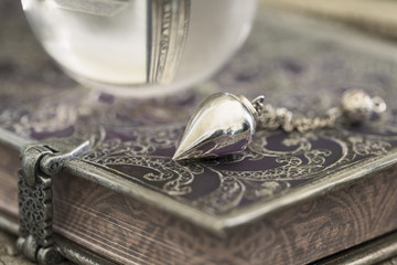 Fortune telling, magic scene