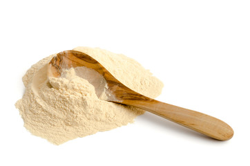 Löffel mit Baobab-Pulver