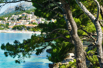 .................Brela is a seaside resort on the Makarska Riviera